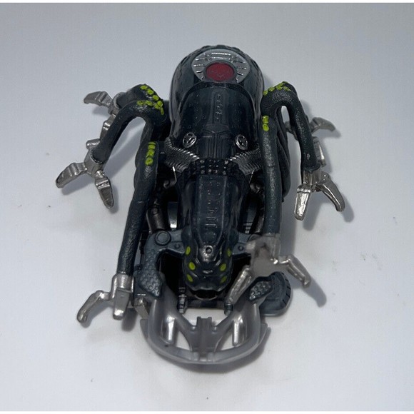 Marvel Hasbro Spiderman Spider Wars Attack Battle Pullback Car Toy 2013 Blk/Gray - Picture 2 of 5